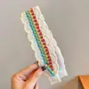 Estilo Coreano Adesivos de Franja Cartoon Doces Adesivos Fofos de Cabelo Solto Femininos Adesivos Mágicos Versáteis Laterais Acessórios de Cabelo de Alta Qualidade Headwear