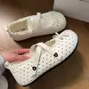 Zapatos Planos Casuales de Velcro de Venta Caliente para Verano 2026 para Mujer, Zapatos Mary Jane con Lazo, Zapatos Planos de Ballet para Mujer, Adecuados para Combinar con Faldas
