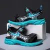 Sandalias para Niños 2023 Nuevos Zapatos de Verano para Niños Zapatos de Playa para Niños Mayores con Suela Suave Sandalias Deportivas con Amortiguación de Aire