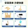 Projetos de tecnologia DIY pequenos, pequenas invenções, experimentos simples de física caseiros, ventilador elétrico pequeno como material didático, materiais feitos à mão para montagem