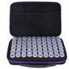 Nuevo traje de herramientas de pintura de diamantes bolsa de almacenamiento portátil 60 rejillas botella de almacenamiento de subembalaje rosa 15 ml impresión de botella alta