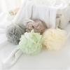 Flor de banho lisa Super Soft Bath Flower Bath Products Bath Ball Foaming Net Wash Toalha de banho 5 cores malha saco bola de banho