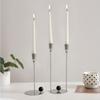 Decoración nórdica sencilla y romántica para la mesa del comedor, candelabros de estilo lujoso y ligero, accesorios vintage para cenas a la luz de las velas.