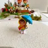 Caja Misteriosa Decoración Bosque Micro Paisaje Musgo Corteza Material DIY Casa de Muñecas Escena Accesorios Hechos a Mano Material