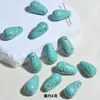 Accesorios de Cuentas de Turquesa Natural Turquesa Antigua Hecho a Mano Accesorios para Colgante de Collar DIY Pulsera de Cuentas de Buda Material de Juego
