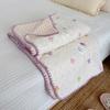 Manta de Gasa de Algodón Han Feng para Recién Nacidos Manta para Abrazar Manta para Siesta en Guardería Lavable a Máquina Manta Amity Transfronteriza