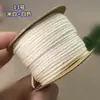 Hilo de algodón de alta calidad suave frotado a mano texto bodhi cuerda para jugar cuerda de mano trenzada hilo para abalorios resistente al desgaste no elástico hilo de borla