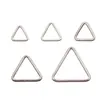 Anel Triangular de Várias Especificações Fivela Triangular para Pet Fivela de Conexão de Tira Fivela de Arame de Metal Ferragens Acessórios para Bagagem Suprimentos para Pets