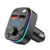 Nuevo reproductor MP3 Bluetooth para coche, manos libres Bluetooth para coche, transmisión FM, llamada, carga rápida PD, exclusivo transfronterizo