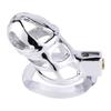 Brinquedos sexuais de metal silicone castidade bloqueio alternativa ligação pênis anel gaiola de pássaro jj masculino equipamento adulto