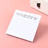 Livro de Adesivos Reutilizáveis Transparente Marcadores de Página Desenhos Animados Personalizados Adesivos Adesivos Grudentos Rasgáveis Notas Memo Mensagem Adesivos