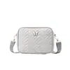 2025 Nueva Moda Diseño de Nicho Bolso Cuadrado Pequeño Bordado de Mariposa Bolso para Cámara Bolso de Hombro Cruzado Casual Versátil