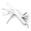 Cuchillo multifuncional cuchillo plegable 7 cuchillo abierto cuchillo para fresas con tijeras regalo de autodefensa herramienta especial