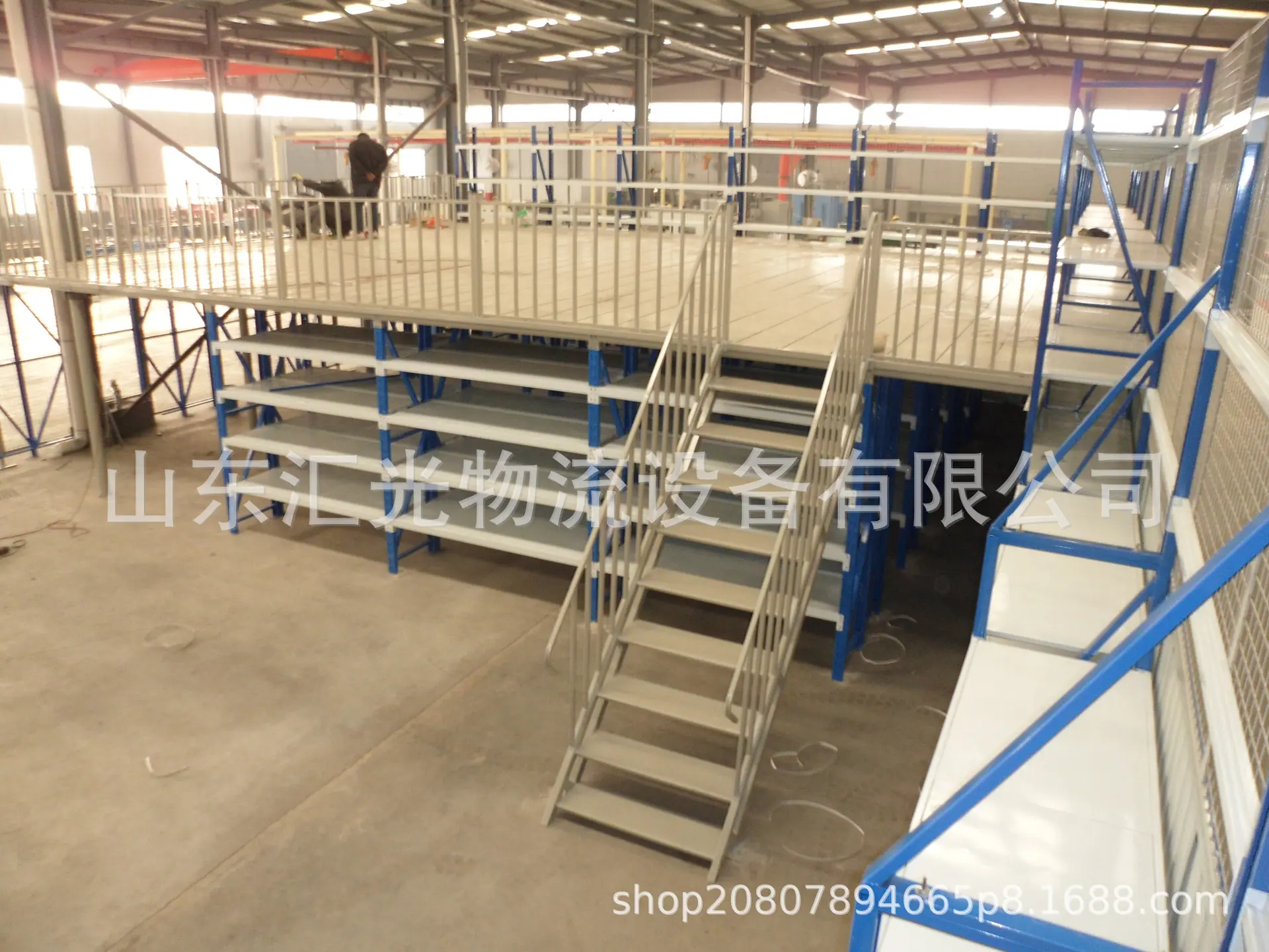 阁楼式货架