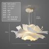 Lustre Nórdico Criativo para Restaurante Moderno Simples Loja de Roupas Iluminação de Personalidade Popular na Internet ins Lustre para Quarto de Menina