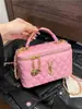 Bolso de mano de moda con nuevo patrón de diamantes para comercio exterior, bolso de hombro con cadena para mujer, bolso cruzado pequeño de alta gama estilo Chanel para cosméticos
