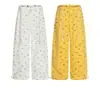 Ropa para Hombre Estilo Americano Original Divertido Dibujos Animados Estampado Completo Holgado Pierna Ancha Casual Pantalones con Cordón Pierna Ancha Largos