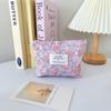 Nuevo Bolso de Labiales Jacquard en Relieve, Bolso de Retoque para Productos de Cuidado de la Piel de Aspecto Sofisticado, Sencillo Bolso de Almacenamiento de Artículos de Aseo de Gran Capacidad