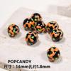 Cuentas sueltas hechas a mano, accesorios de joyería, pulsera divertida, cuentas DIY, pintadas a mano, coloridas, gruesas, calientes, con aceite, para chica, a juego.