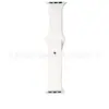 Correa de Silicona de un Solo Color para Reloj Compatible con Apple Iwatch, Correa Oficial de Silicona del Mismo Modelo, Venta al por Mayor Transfronteriza, Ventas Directas de Fábrica