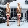 Nuevo letrero de suelo navideño con diseño de cachorro Grinch, letrero impermeable para césped de fiesta al aire libre, jardín