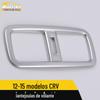 Adequado para 12-15 CRV saída de ar traseira quadro decorativo CRV terceira fileira ar condicionado saída de ar lantejoulas adesivos