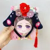 Retornar à Corte Han e Tang Princesa Faixa de Cabeça Yang Guifei Faixa de Cabeça Adulto Criança Ano Novo Acessórios Engraçados para Cabelo Feminino