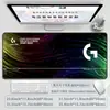 Mouse Pad Logitech Grande Pad de Mesa Espesso Específico para Jogos Superfície Fina Pad Adesivo Extra Grande Tapete Resistente a Manchas para E-Sports Computador