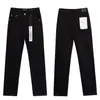 Comércio Exterior Atacado Moda Americana High Street Marca Purp1E Pés Pequenos Perna Reta Rasgado Graffiti Arranhado Buraco Jeans Apertado