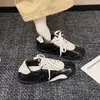 Design clássico de tênis de treino alemão, tênis leves, sapatos casuais esportivos para primavera e outono de 2026, bico quadrado, novo estilo retrô, respiráveis e versáteis