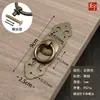 Nuevo tirador de anillo de latón macizo clásico estilo chino, tirador de mueble antiguo para gabinete de vino, tirador de puerta de cajón, gabinete, armario
