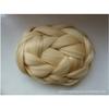 Estilo europeu e americano bun de cabelo peruca feminina bun de cabelo de alta temperatura matéria-prima de seda FEITO Qingdao fabricantes