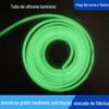 Fabricante de Tubo de Silicone Luminoso Fluorescente, Pesca Marítima, Pesca Noturna, Revestimento de Equipamento de Pesca, Mangueira de Silicone de Grau Alimentício para Atrair Peixes