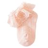 Calcetines para Niños, Malla Fina, Verano, Calcetines de Ballet Color Caramelo para Niñas, Calcetines con Encaje