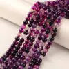 Cuentas de Ágata de Colores Pulsera DIY Hecha a Mano Collar Accesorios de Joyería Suministro de Puesto Callejero Cuentas Sueltas de Jade Al por Mayor