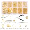 Accesorios de joyería para hacer tú mismo joyería pendientes ganchos para orejas pulseras pulseras collares materiales para abalorios hechos a mano juego de herramientas