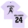 Competencia Europea Transfronteriza Intensa Camiseta Shane Hollander 24 Ilya Rozanov Hollan