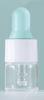 Botella de vidrio transparente con gotero de 1 ml, 2 ml, 3 ml y 5 ml, disponible en stock transfronterizo, para aceite esencial, muestra de aceite esencial, embotellado de prueba.