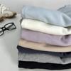 Cuello Alto de Lana Tencel que Favorece la Piel, Chaqueta de Terciopelo Cálida para Otoño e Invierno, Camiseta Interior Engrosada de Cuello Alto y Camiseta Base