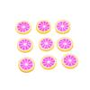 Rodajas de fruta de arcilla polimérica suave fruta comida arcilla polimérica suave amor rodajas grandes materiales colgantes para joyería DIY al por mayor