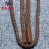 Cuerda Plana de Nylon de 7 mm Cuerda para Sudadera y Gorro Cinturón Hueco Trenzado Moda Casual Cuerda para Cintura de Pantalones Cuerda Hecha a Mano Transfronterizo