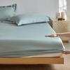 Lençol de Elástico de Peça Única Classe A Protetor de Colchão Cobertura de Cama de Cobertura Total Cor Sólida Peça Única Apenas Cobertura de Cama à Prova de Poeira e Sujeira Venda por Atacado