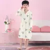 Toalla de Baño Infantil 2026 Nuevo Estilo Algodón Peinado Gasa Bata Ponible Secado Rápido Absorbente de Agua Transpirable Ropa Exterior para Niños y Niñas