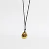 Collar Minimalista de Plata con Colgante de Corazón Irregular Mate para Mujer, Cadena Versátil para Suéter, Cadena para Clavícula, Accesorios