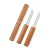 Cuchillo de Fruta Portátil de Doble Propósito para Acampar, Cuchillos Dobles Dragón y Fénix, Cuchillo de Mesa Multiusos, Cuchillo para Cortar Carne, Cuchillo Pequeño para Exteriores, Cuchillo Doméstico