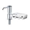 Dispensador de sabão de cozinha Pia Detergente Presser Rack de armazenamento Doméstico Vegetal Bacia de lavagem Detergente Presser Sabão Caixa Líquida
