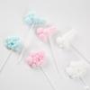 Decoración para Hornear Pastel Nube 3D Topper Bola Pom-Pom Nube Insertar Decoración Fiesta de Cumpleaños Bebé