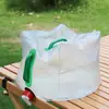 Bolsa de Agua Plegable Impermeable de Fábrica 20L Cubo de Agua Portátil para Exteriores para Camping, Viajes, Actividades, Almacenamiento de Agua en Casa, Fácil de Usar