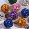 Cadena de Pedrería Resistente Cuentas de Calabaza Linternas de Colores Cuentas Sueltas para DIY Cadena para Teléfono Móvil Llavero Cadena para Bolso Accesorios Venta al por Mayor