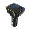 G38 carro Bluetooth mp3 player multifuncional um-para-três usb carregador carro isqueiro universal carregador de carro